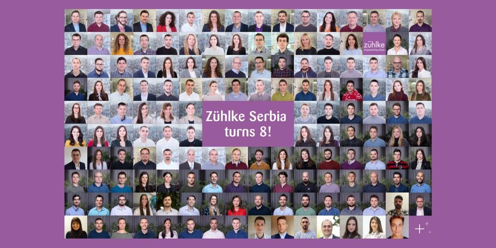 8 years, 150 people, 1 team - Welcome to Zühlke Serbia