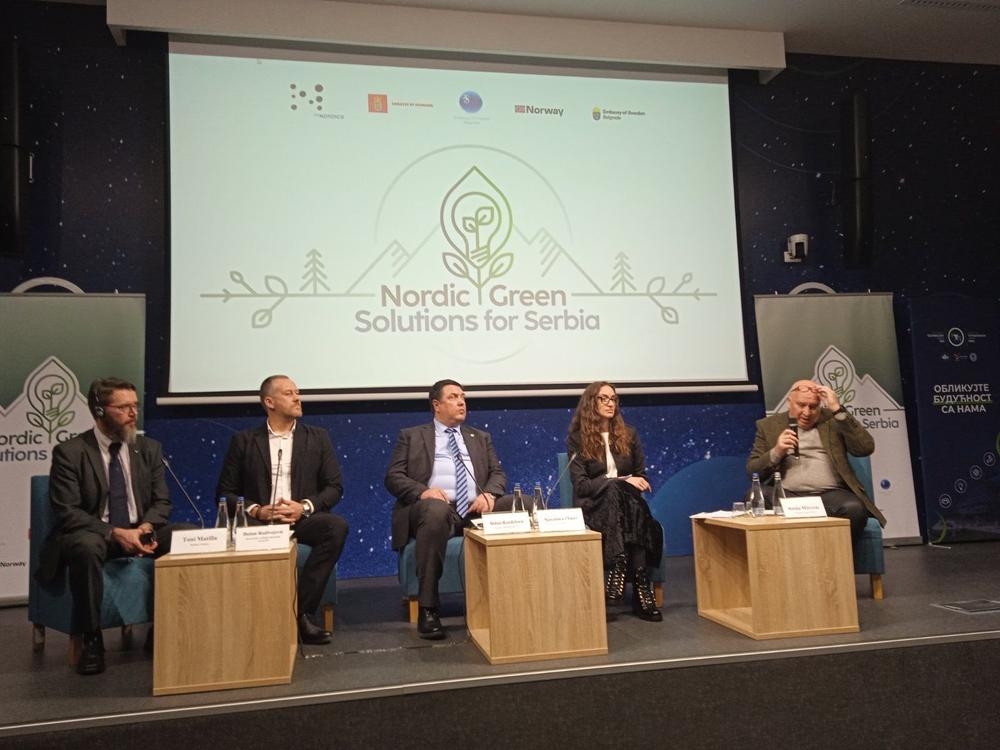 Grundfos Srbija je učestvovao na konferenciji „Nordijski zeleni projekat – Održiva rešenja za Srbiju” koja se održala u Nišu.