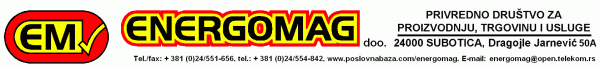 Energomag d.o.o. Energomag d.o.o.