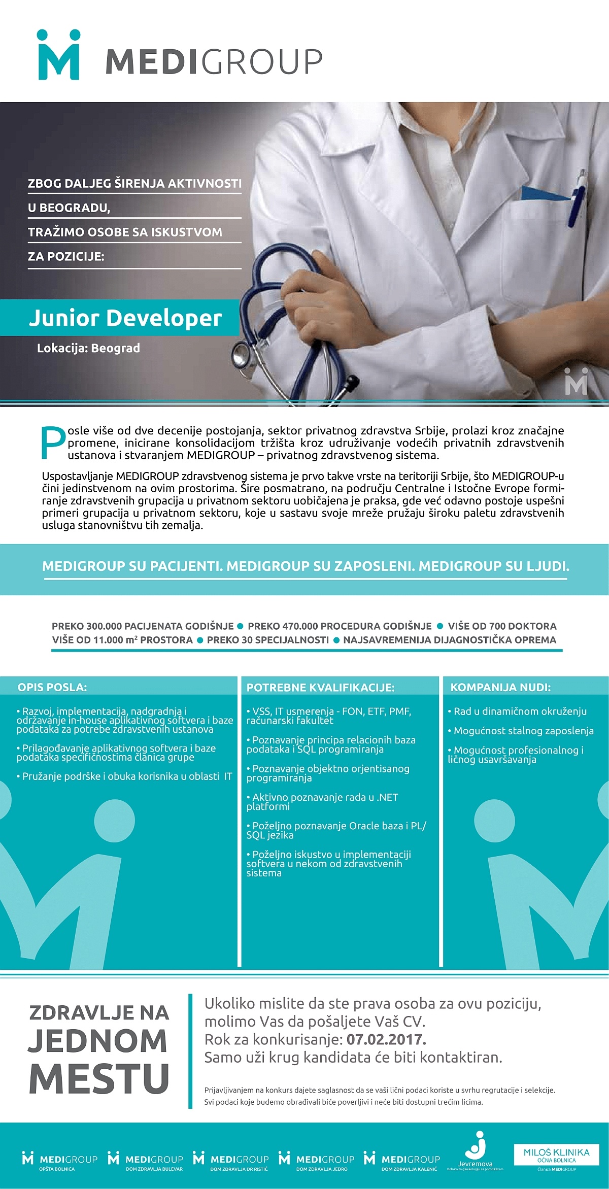 Ponuda poslova u Srbiji i inostranstvu Ponuda poslova u Srbiji i inostranstvu