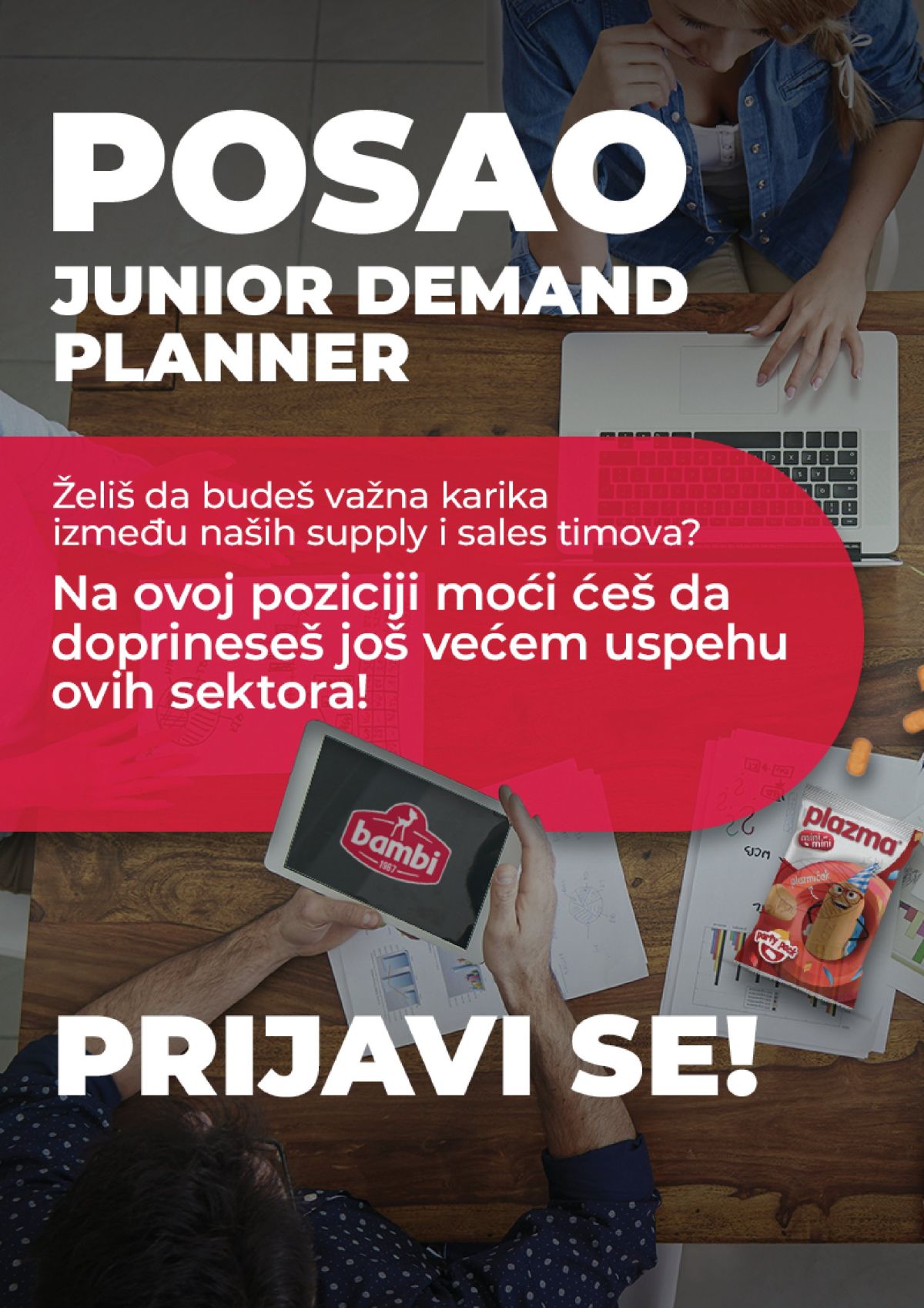 Junior Demand Planner Koncern Bambi a.d.