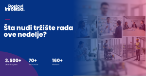 Šta nudi tržište rada ove nedelje? Pripremite CV i konkrišite!