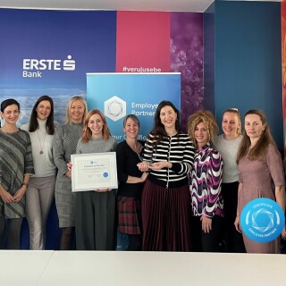 Erste Banka Srbija novi je ponosni nositelj Employer Partner sertifikata