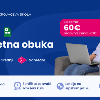 Excel obuka sa sertifikatima, znanje koje pravi razliku!