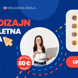 Postanite web dizajner uz čuvenu obuku Krojačeve &scaron;kole! 