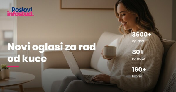 Novi oglasi za rad od kuće su na sajtu! Pretražite ponudu!