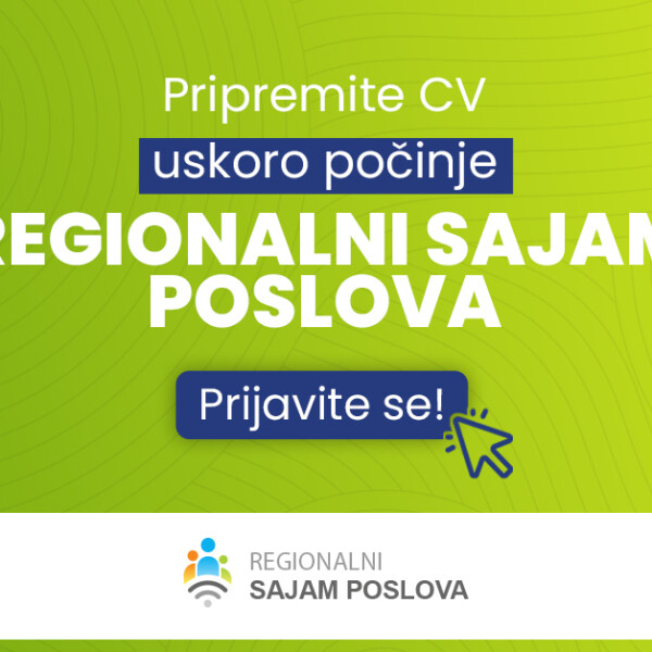 Nove prilike za karijeru na predstojećem Regionalnom sajmu poslova