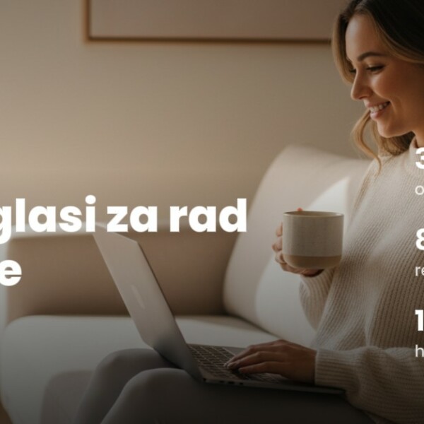Novi oglasi za rad od kuće su na sajtu! Pretražite ponudu!