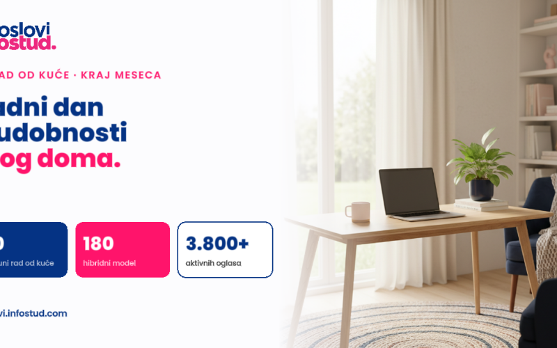 Kraj meseca donosi nove poslove za rad od kuće!