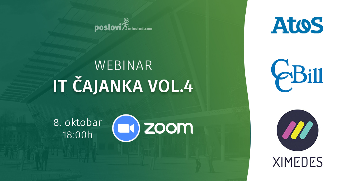 it čajanka na najvećem online sajmu zapošljavanja - poslovi.infostud.com