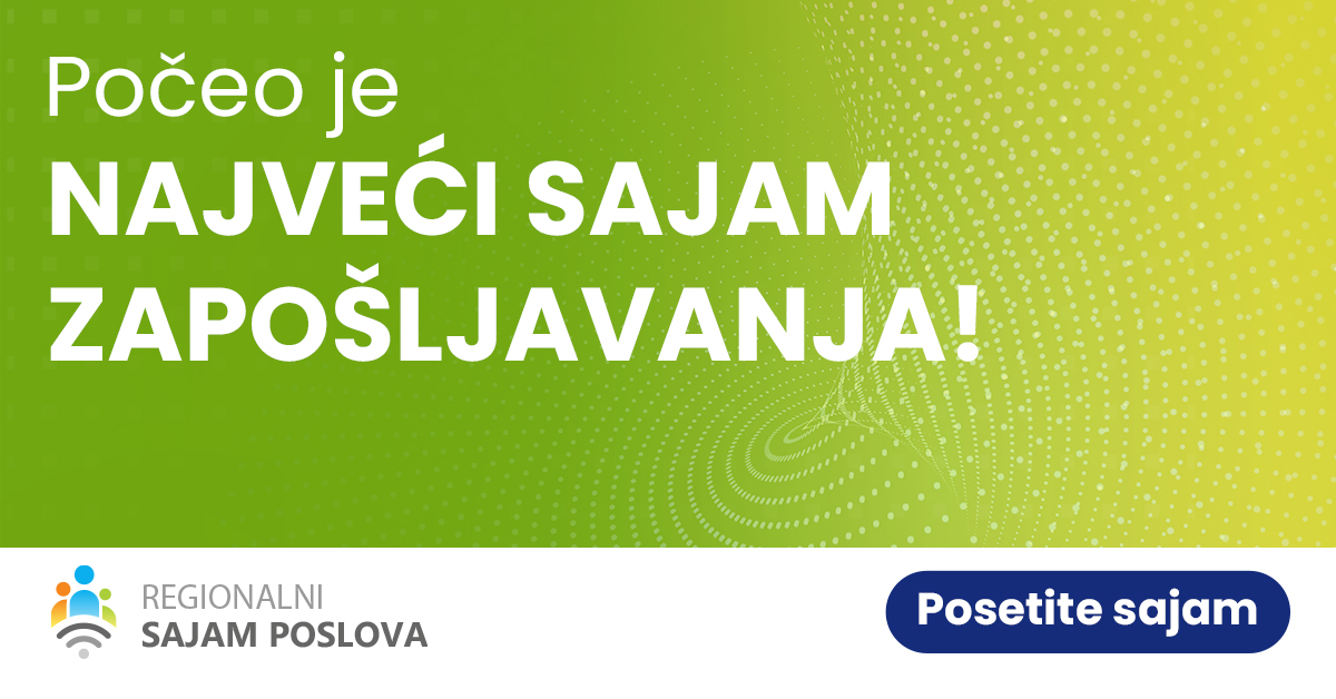 regionalni sajam poslova je počeo