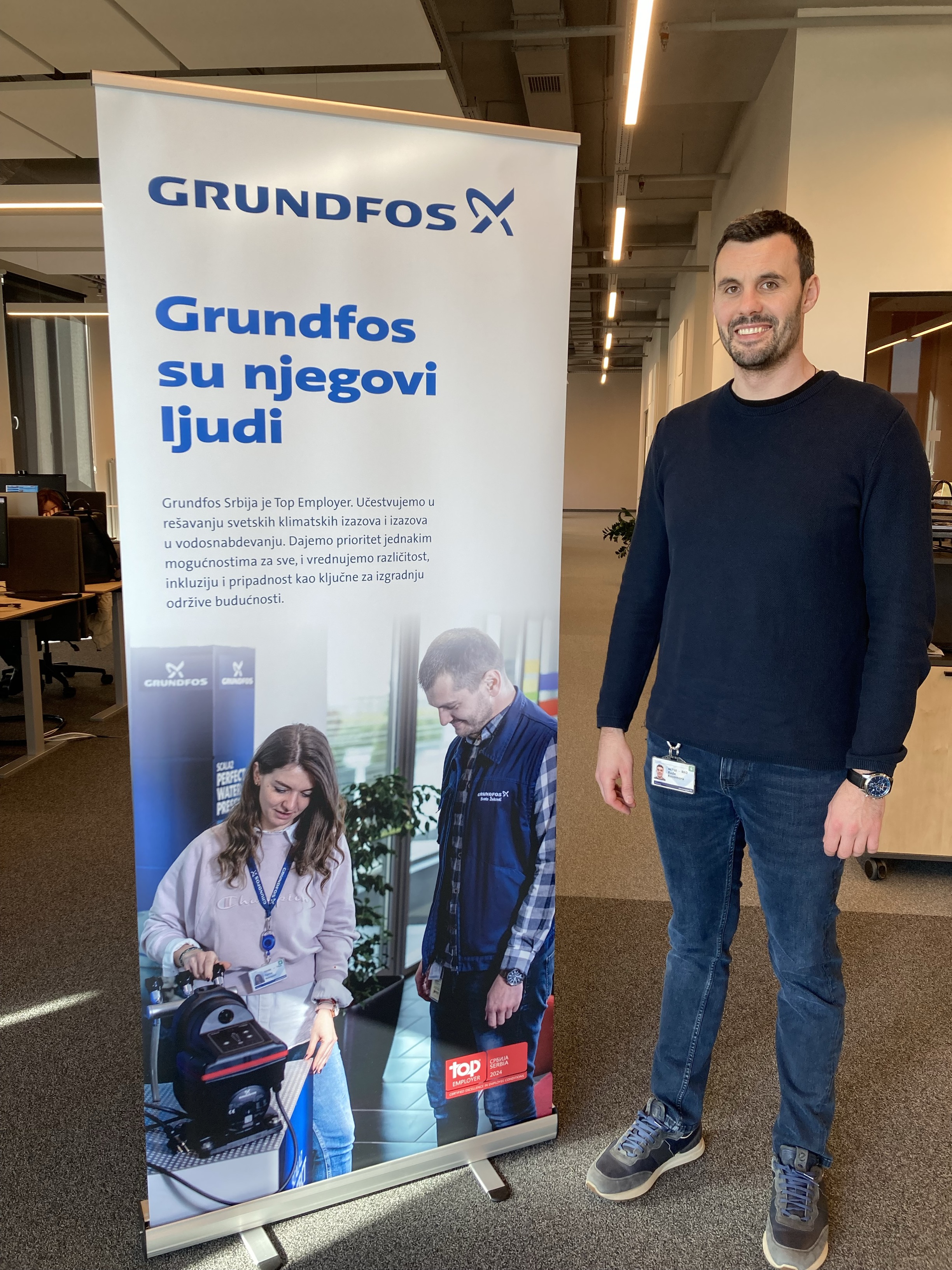 Rade, Ivan i Jelena iz „Grundfos Srbija“ - Ovako izgleda kompanija koja podržava zaposlene