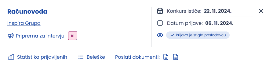 status prijave