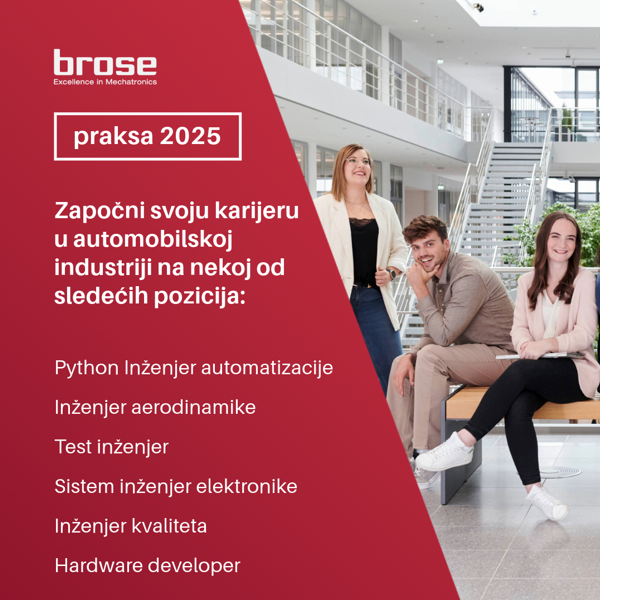 Kako započeti karijeru u automotive kompaniji koja je treći put za redom sertifikovana kao Top Employer u Srbiji?