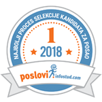Najbolji proces selekcije u 2018. – 1. mesto Najbolji proces selekcije u 2018. – 1. mesto